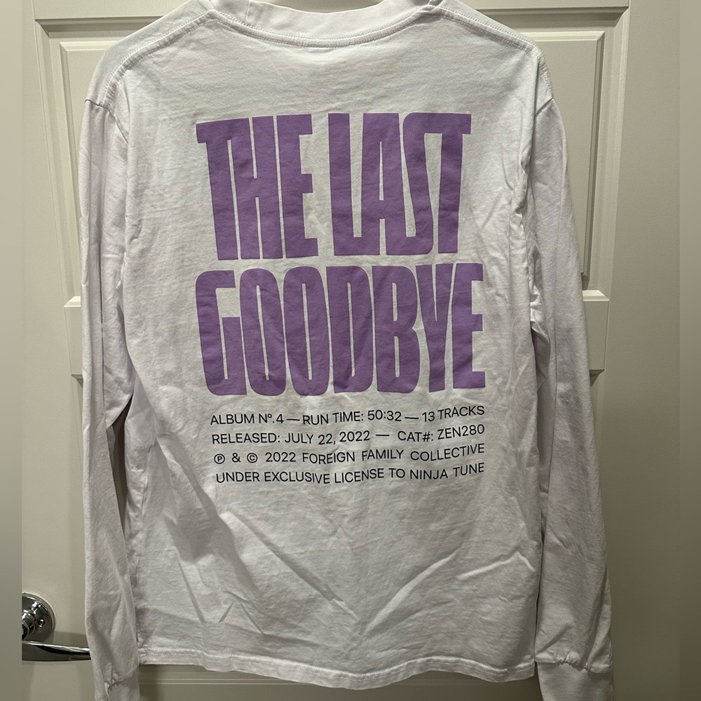 Odesza The Last Goodbye Tour merch shirt
